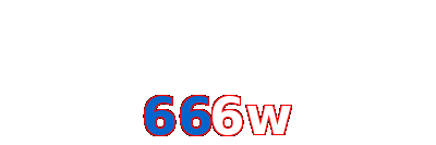 666W